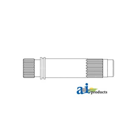 A & I Products Shaft, Input Spigot 2.4" x13.4" x2.2" A-D2NN7017A